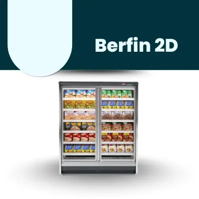 CC Berfin Remote Display Freezer 2 Door 1662x925x2030