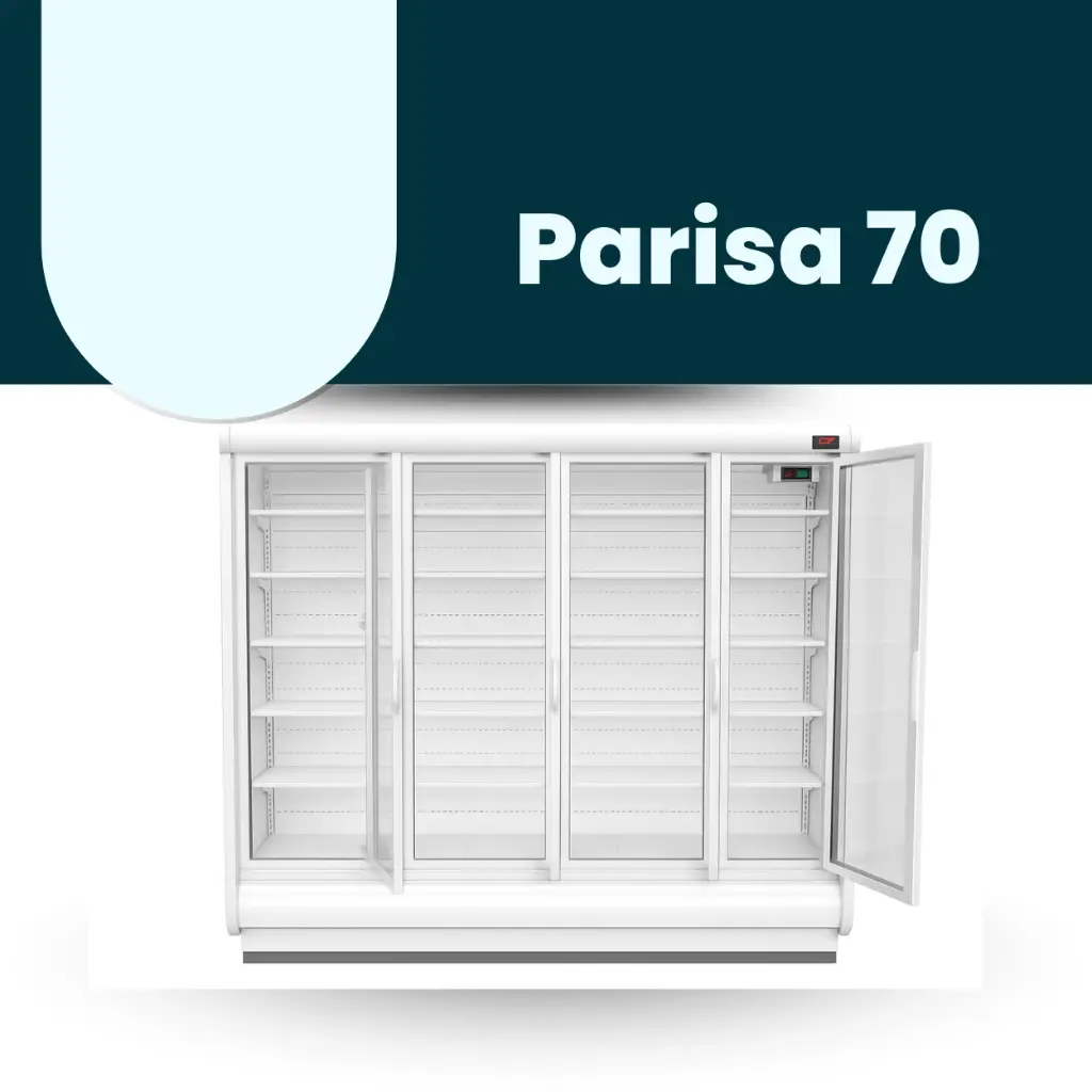 ColdCo Parisa 70 Hinged Door Cabinet 937 white