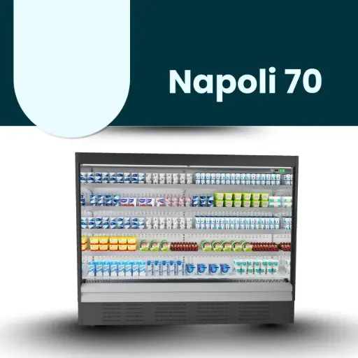 [CCNAPOLI02500] ColdCo Napoli 70 Open Multideck plug in chiller 2580