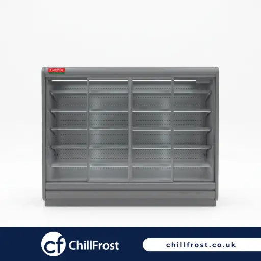 [CCP70HD281GG2050H] ColdCo Parisa 70 Hinged Door Cabinet 2812W  Graphite Grey 2050H